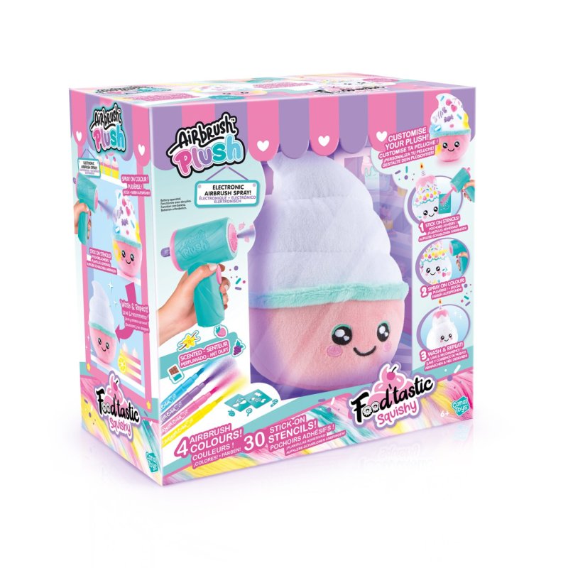 Airbrush Plush - Food'tastic Squish (26072)