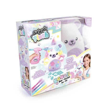 Airbrush Plush - Kawaii Bear (261067)
