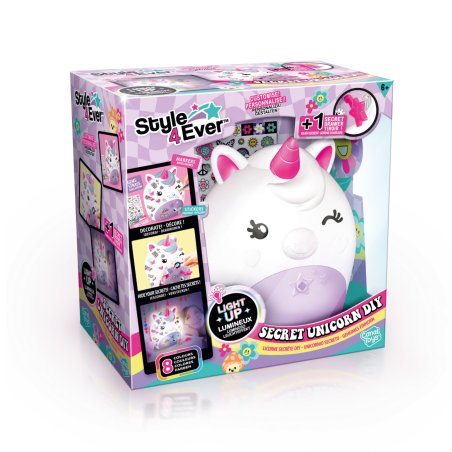 Style 4 Ever - Secret Deco DIY Unicorn Lamp (26301)