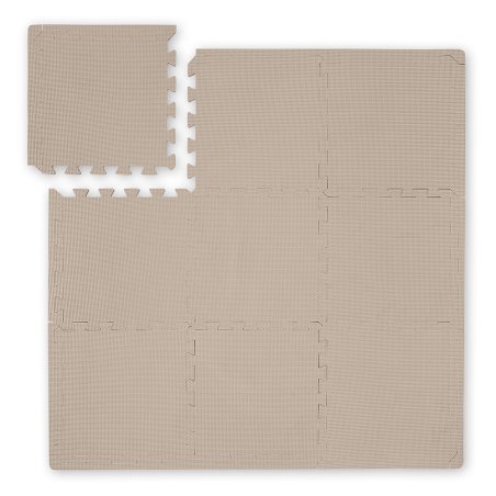 That's Mine - Alva Foam Play Mats - Soft Brown - Onesize