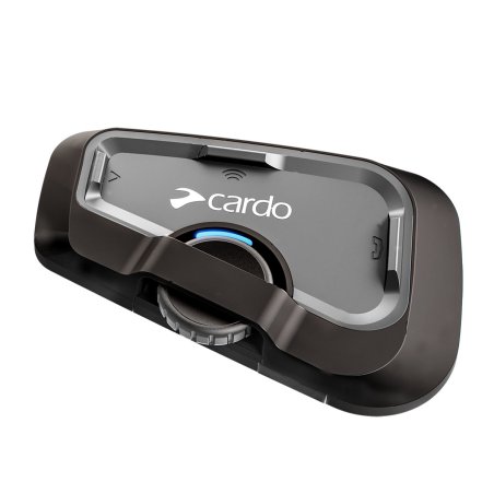 Cardo FRC4X103 interphone pour moto 4 canaux 1200 m Noir