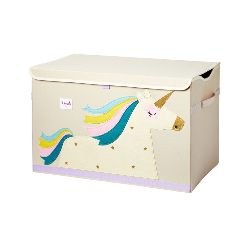 3 Sprouts ITCUNI rangement de jouets Boîte de rangement de jouets Autonome Blanc
