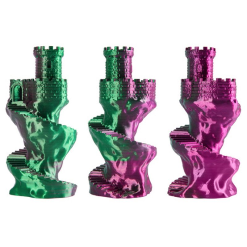 Spectrum Filaments 81407 3D printing material Polylactic acid (PLA), Silk Multicolour 1 kg