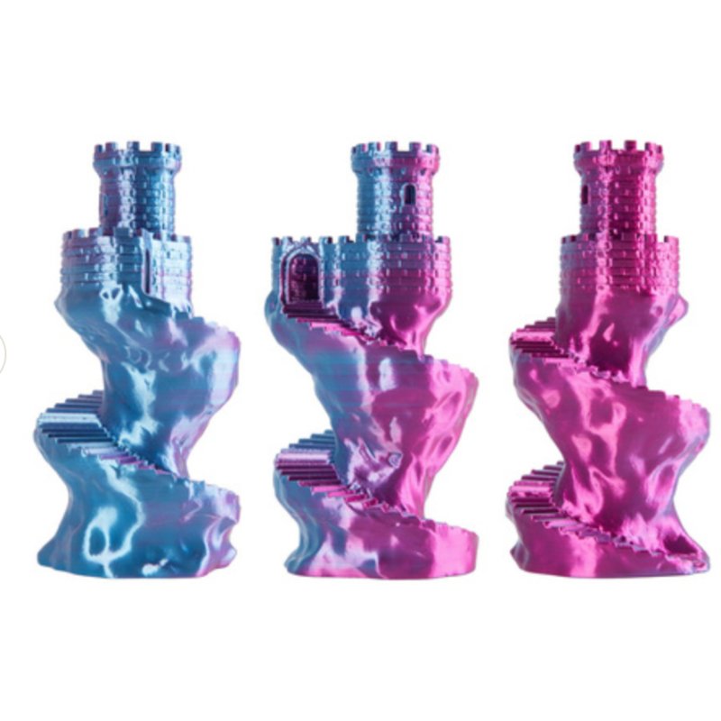 Spectrum Filaments 81413 matériel d'impression 3D Acide polylactique (PLA), Soie Multicolore 1 kg