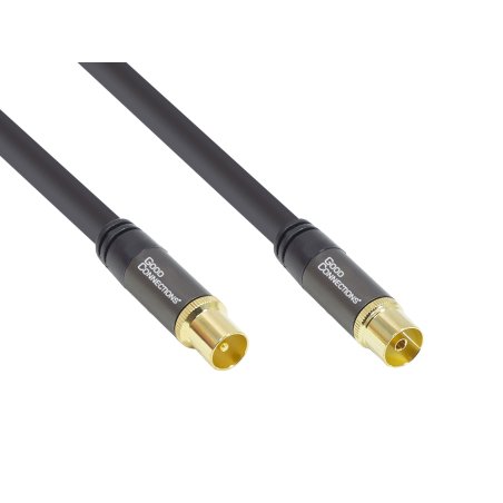 Good Connections TV Antennenkabel SmartFLEX schwarz 1m
