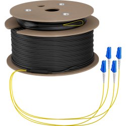 EFB Trunkkabel U-DQ(ZN)BH OS2 4E (1x4) LC-LC 100m Dca LSZH G657A1