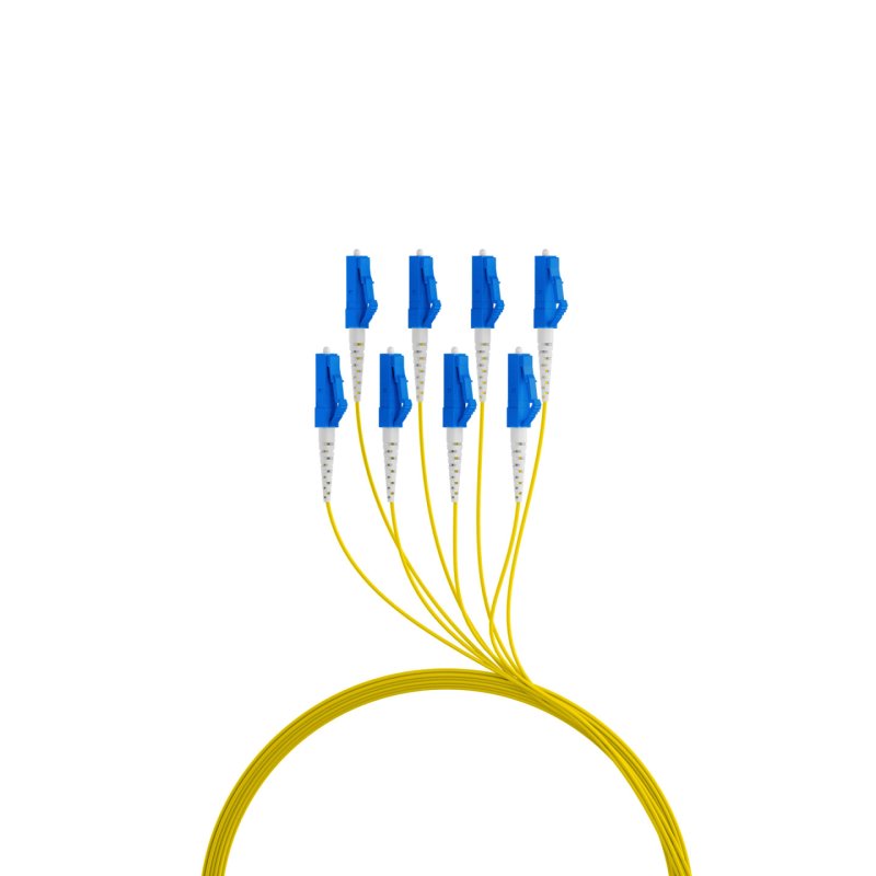EFB Trunkkabel U-DQ(ZN)BH OS2 8E (1x8) LC-LC 140m Dca LSZH G657A1