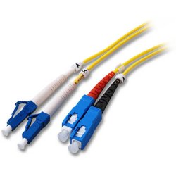 EFB Duplex Patchkabel LC-SC OS2 G652D 20m LSZH 2mm gelb