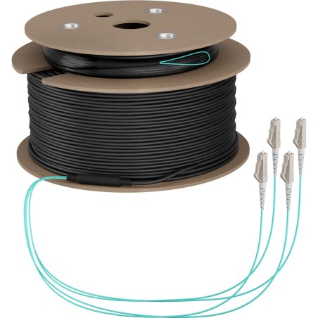 EFB Trunkkabel U-DQ(ZN)BH OM3 4G (1x4) LC-LC 100m Dca LSZH