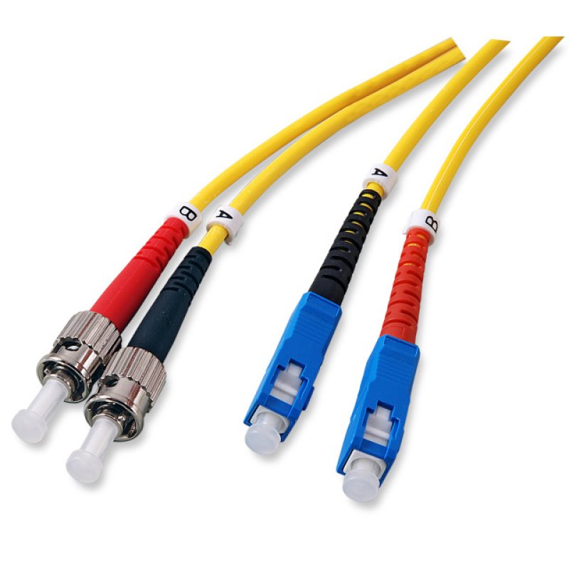 EFB Duplex Patchkabel SC-ST OS2 G652D 3m LSZH 3mm gelb