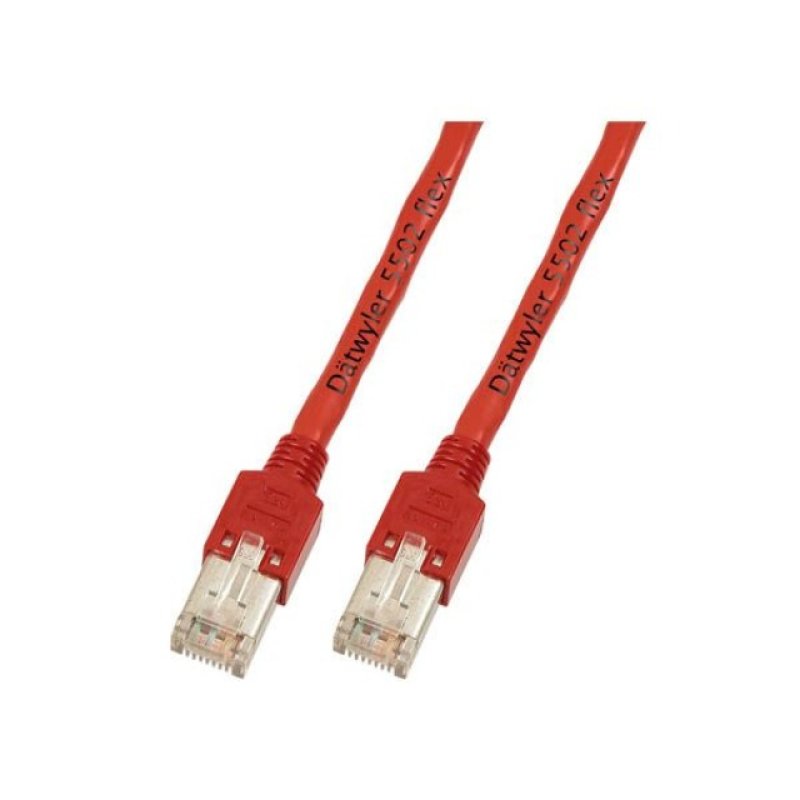 EFB RJ45 Patchkabel Cat.5e S/UTP PVC Dtwyler 5502 TM11 rot 2m