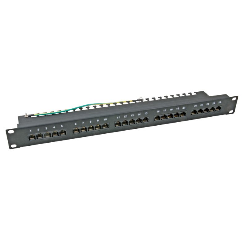 EFB Elektronik 37588SW.1 patch panel 1U