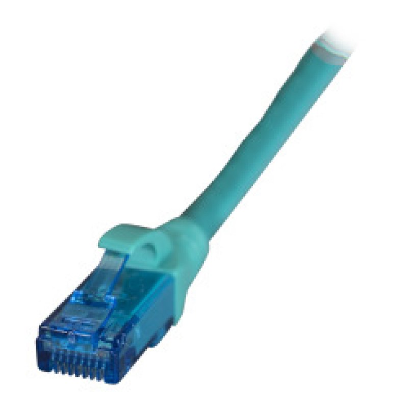 EFB RJ45 Patchkabel Cat.6A U/UTP LSZH Premium 500MHz grn 0,5m