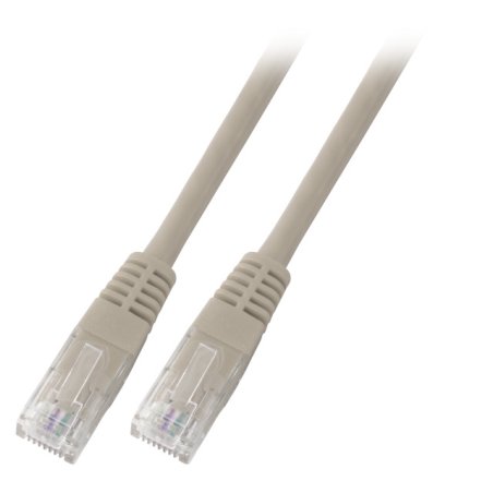 EFB RJ45 Patchkabel Cat.5e U/UTP PVC CCA grau 30m