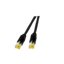 EFB Elektronik Cat.6a 5.0m networking cable Black 5 m Cat6a S/FTP (S-STP)