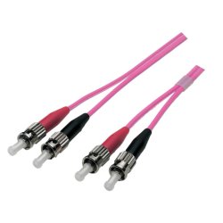 EFB Elektronik O0348.5 InfiniBand/fibre optic cable 5 m ST Purple
