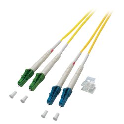 EFB Duplex Patchkabel LC/APC-LC OS2 G652D 10m LSZH 2mm gelb