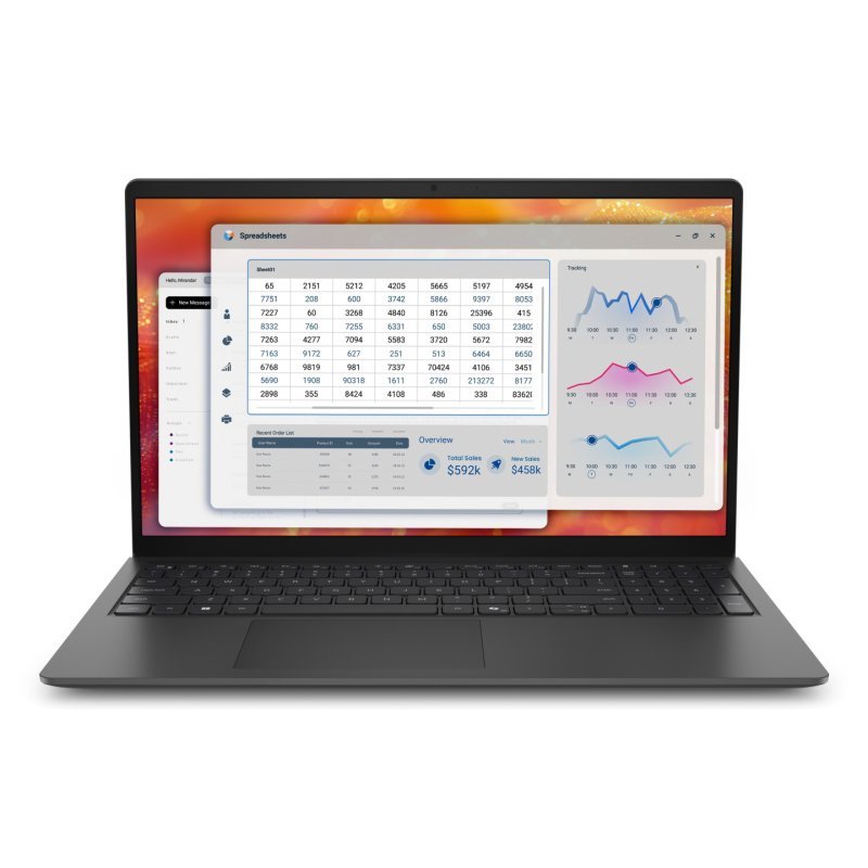 DELL Pro 15 Essential PV15265 AMD Ryzen™ 5 130 Laptop 39.6 cm (15.6") Full HD 16 GB DDR5-SDRAM 512 GB SSD Wi-Fi 6