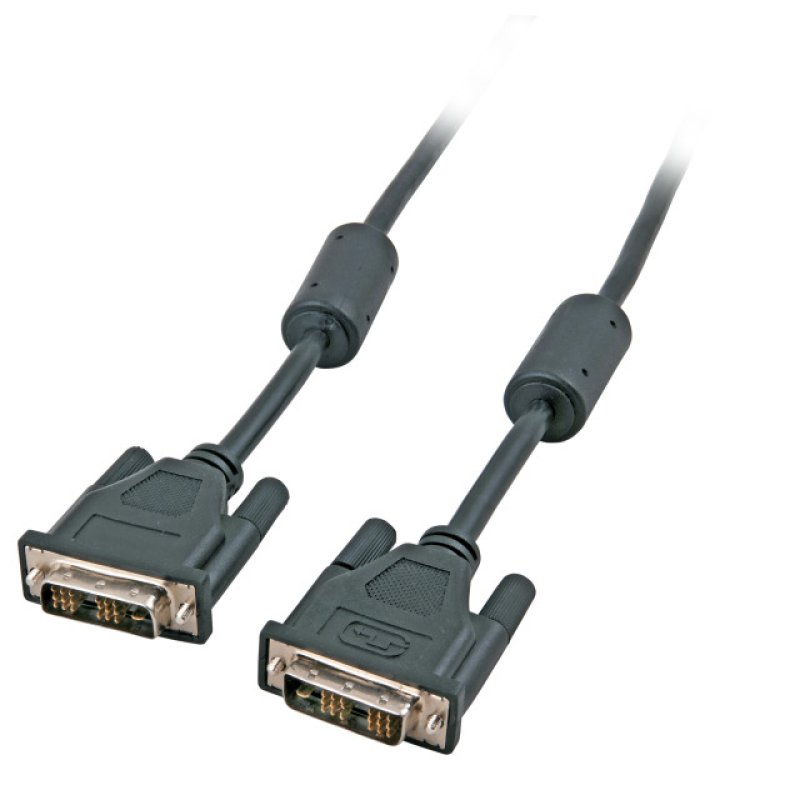 EFB Elektronik DVI-D SL 2.0m câble DVI 2 m Noir