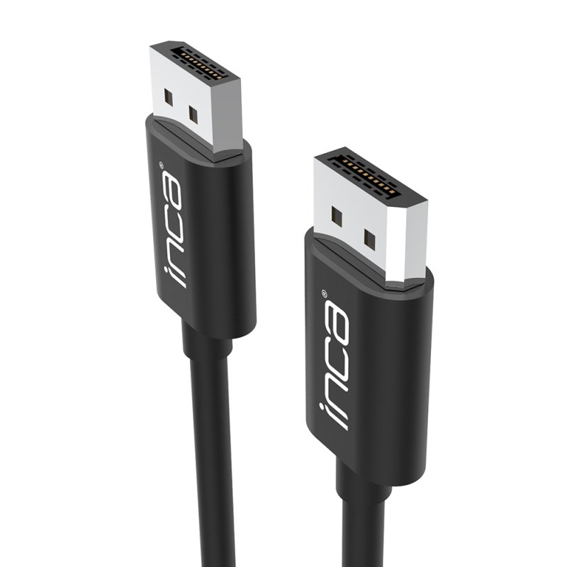 Inca IDPD-20 câble DisplayPort 2 m Noir