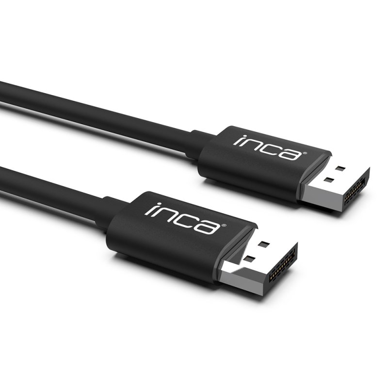 Inca IDPD-20 câble DisplayPort 2 m Noir
