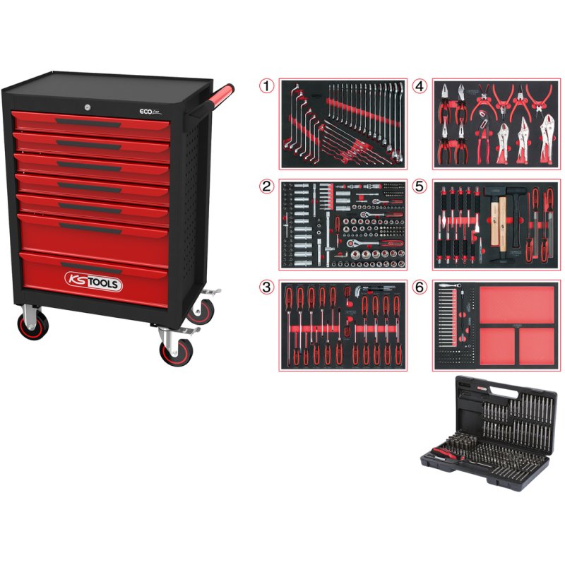 KS Tools 897.7598 chariot d'outils