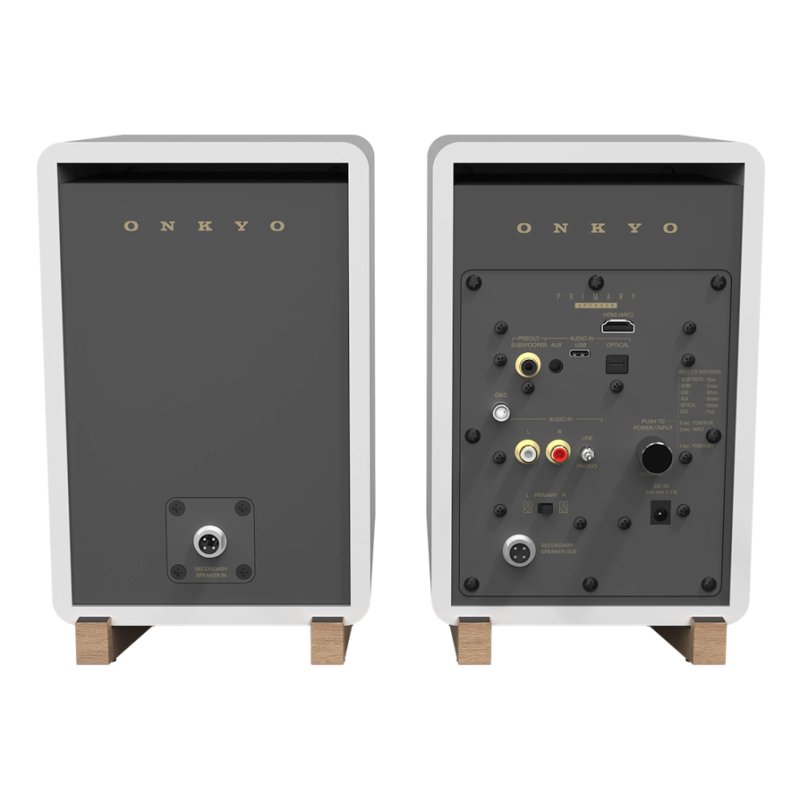 Onkyo GX30-ARC Aktivlautsprecher (Paar) wei