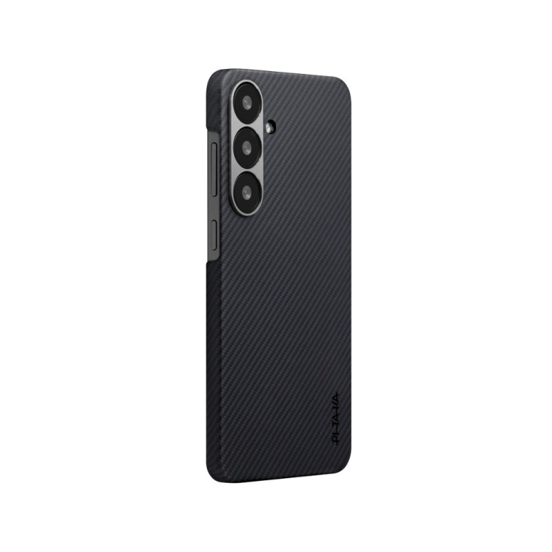 Pitaka Ultra-Slim Case for Samsung S25 Black/Grey Twill