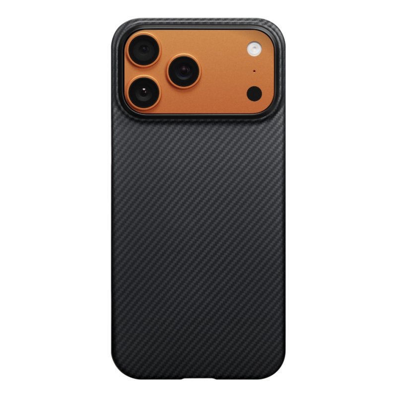 Pitaka Ultra-Slim Case for iPhone 17 Pro Black/Grey Twill