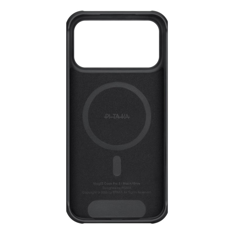 Pitaka KI1701MGPM mobile phone case 17.5 cm (6.9") Cover Black, Grey