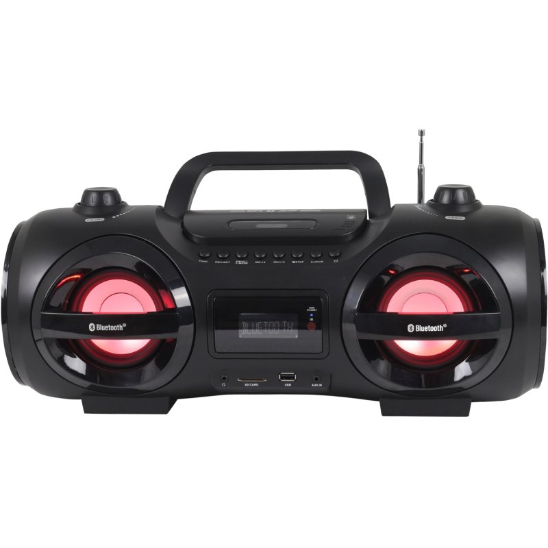 Reflexion CDR900BT portable stereo system UKW Black, Orange MP3 playback