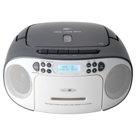Reflexion RCR2260DAB Portable White, Grey