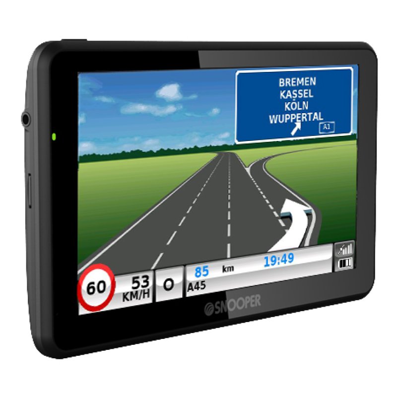 Snooper PRO S6900 LKW navigateur Fixé 17,8 cm (7") LCD Écran tactile 322 g Noir