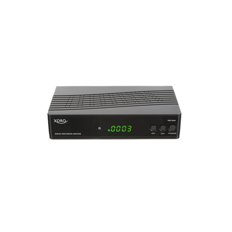 Xoro HRS 9194 HD Receiver Twin Tuner DVB-S2 PVR-R USB REC
