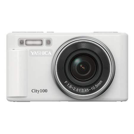 Yashica City 100 Appareil-photo compact 72 MP CMOS Argent, Blanc