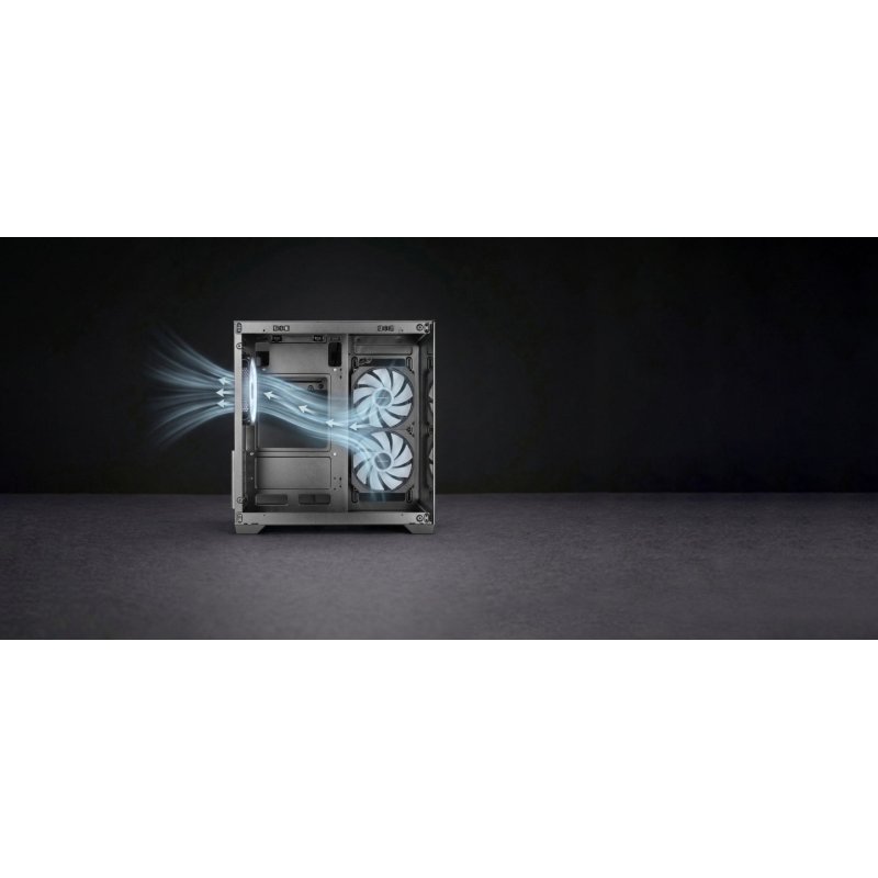 Mars Gaming MCVIEW3W unité centrale Mini Tower Blanc