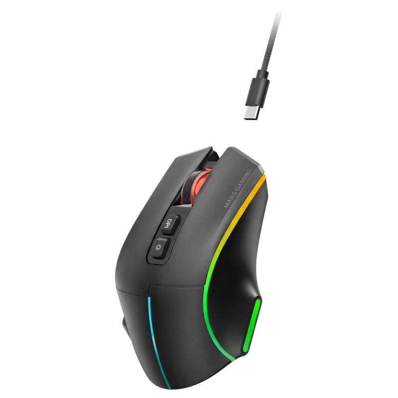 Souris sans fil Gamer Mars Gaming MMW-Vector RGB (Noir)