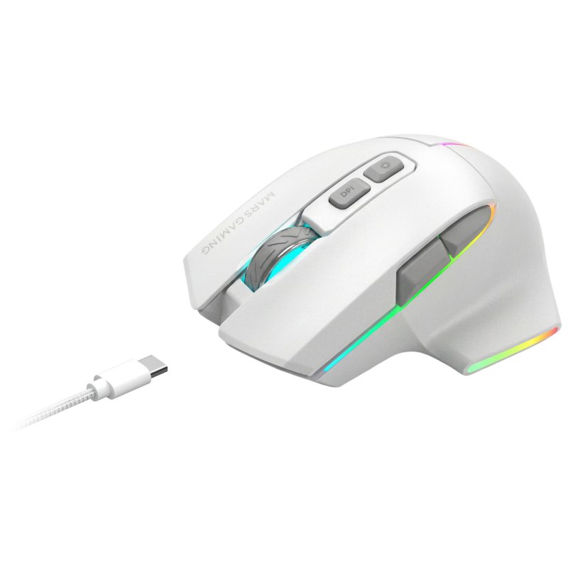 Souris sans fil Gamer Mars Gaming MMW-Vector RGB (Blanc)