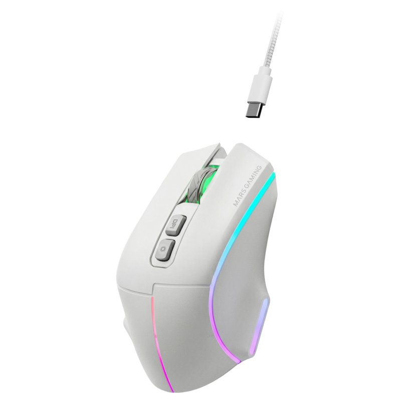 Souris sans fil Gamer Mars Gaming MMW-Vector RGB (Blanc)