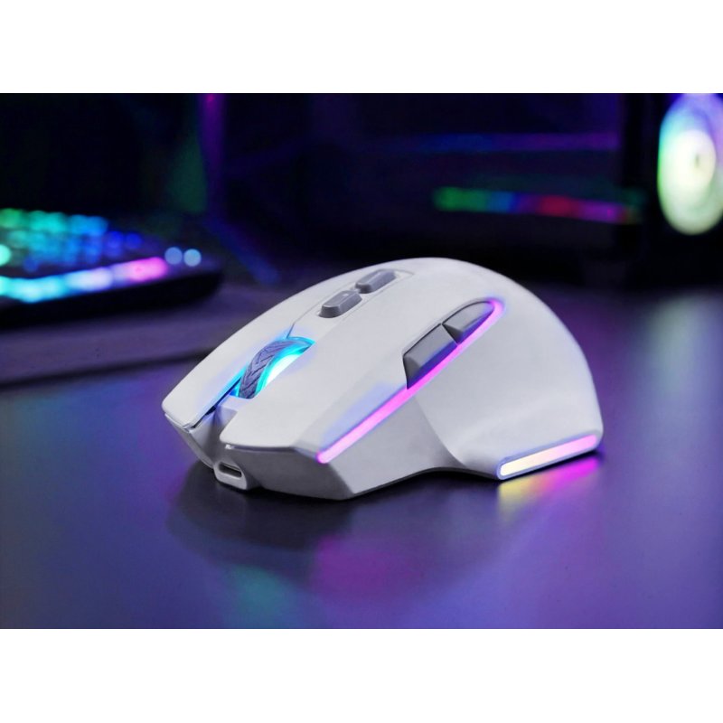 Mars Gaming MMWVECTORW mouse Right-hand RF Wireless Bluetooth USB Type-A Optical 12000 DPI