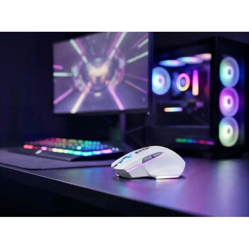 Souris sans fil Gamer Mars Gaming MMW-Vector RGB (Blanc)