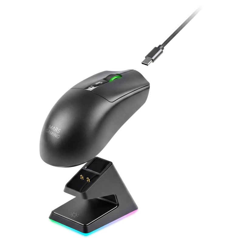 Mars Gaming MMWELITE mouse Right-hand Bluetooth Optical 20000 DPI