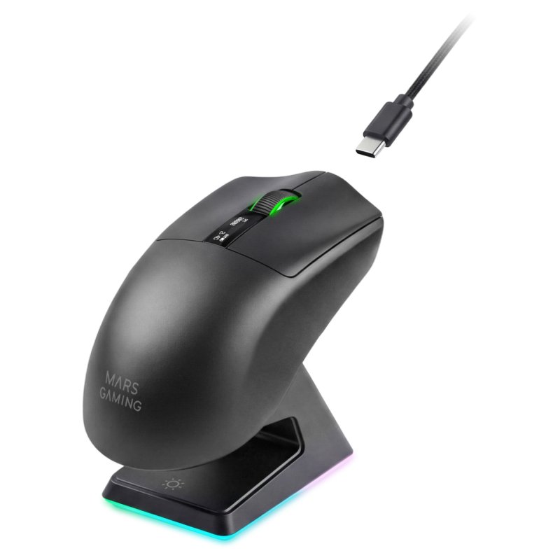 Mars Gaming MMWELITE mouse Right-hand Bluetooth Optical 20000 DPI