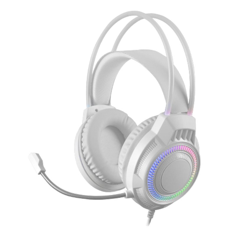 Pack Gamer 4en1 (Clavier/Souris/Casque/Tapis) MCP124PRO (Blanc)