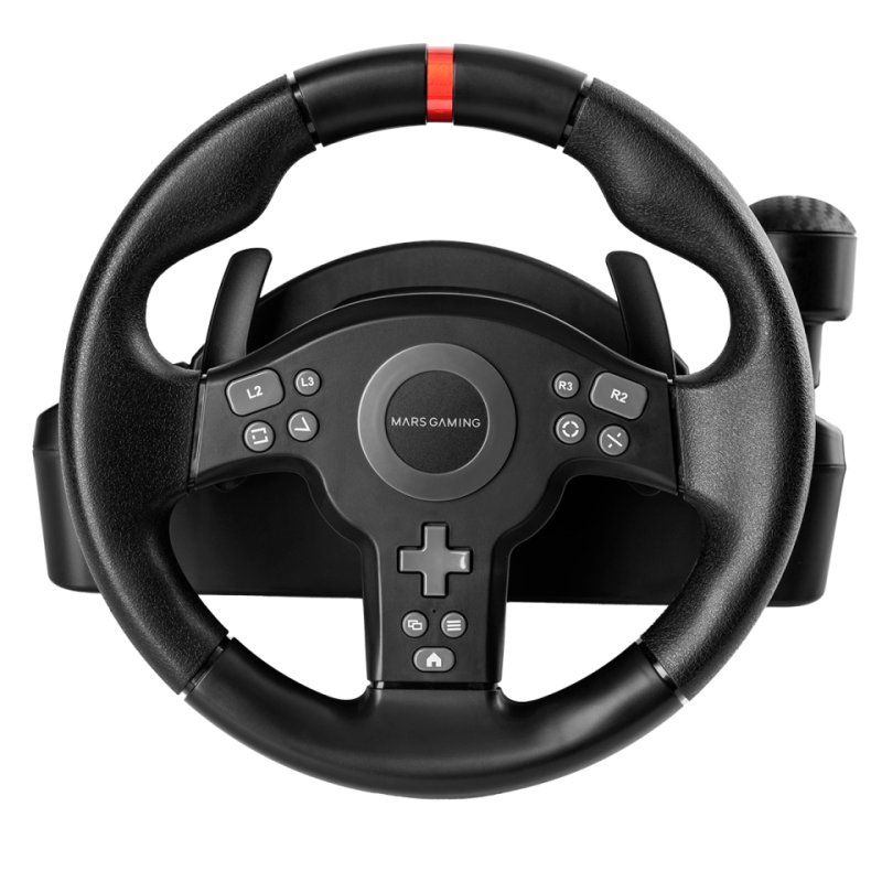 Kit Volant Pédalier Levier de vitesse Mars Gaming MWH-RSXOne (Noir)