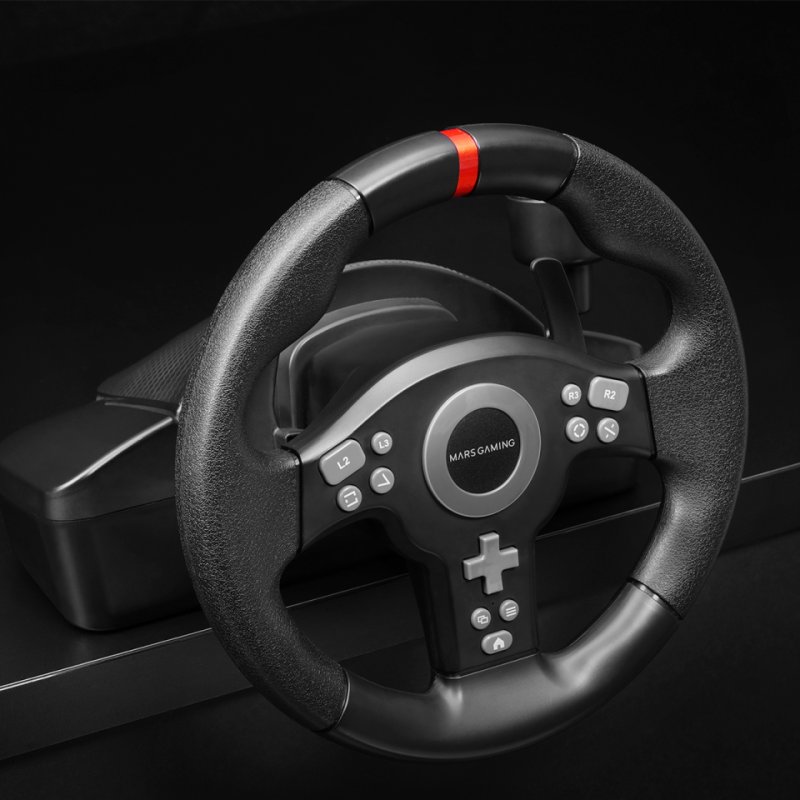 Kit Volant Pédalier Levier de vitesse Mars Gaming MWH-RSXOne (Noir)