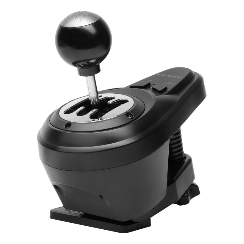 Mars Gaming MWHRSX Gaming Controller Black Steering wheel Pedals Analogue / Digital Android, PC, PlayStation 4, Xbox