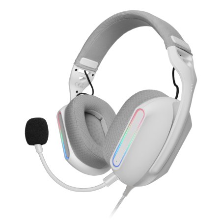Casque Gamer filaire Mars Gaming MH-Pro RGB (Blanc)