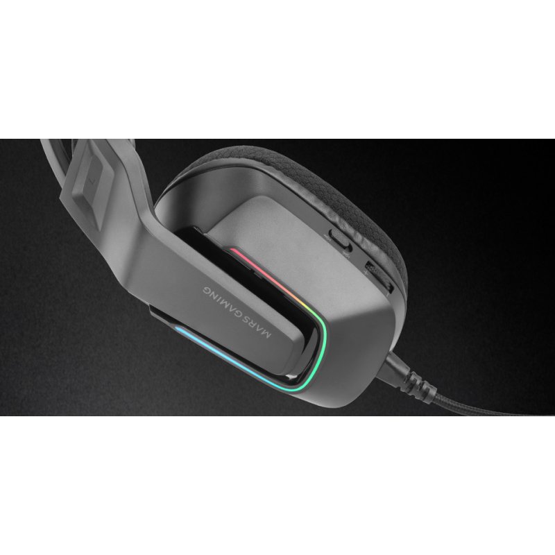 Mars Gaming MH-STRIKE Headset Wired Head-band Black