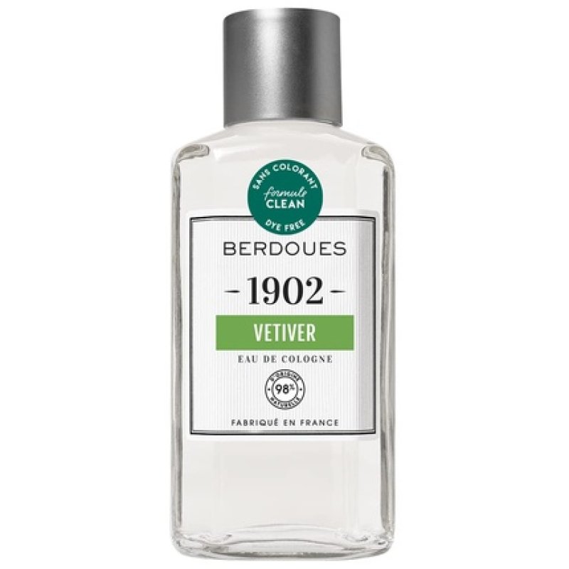 Berdoues 1902 Tradition Eau De Cologne Vetiver 245 Ml Bottle